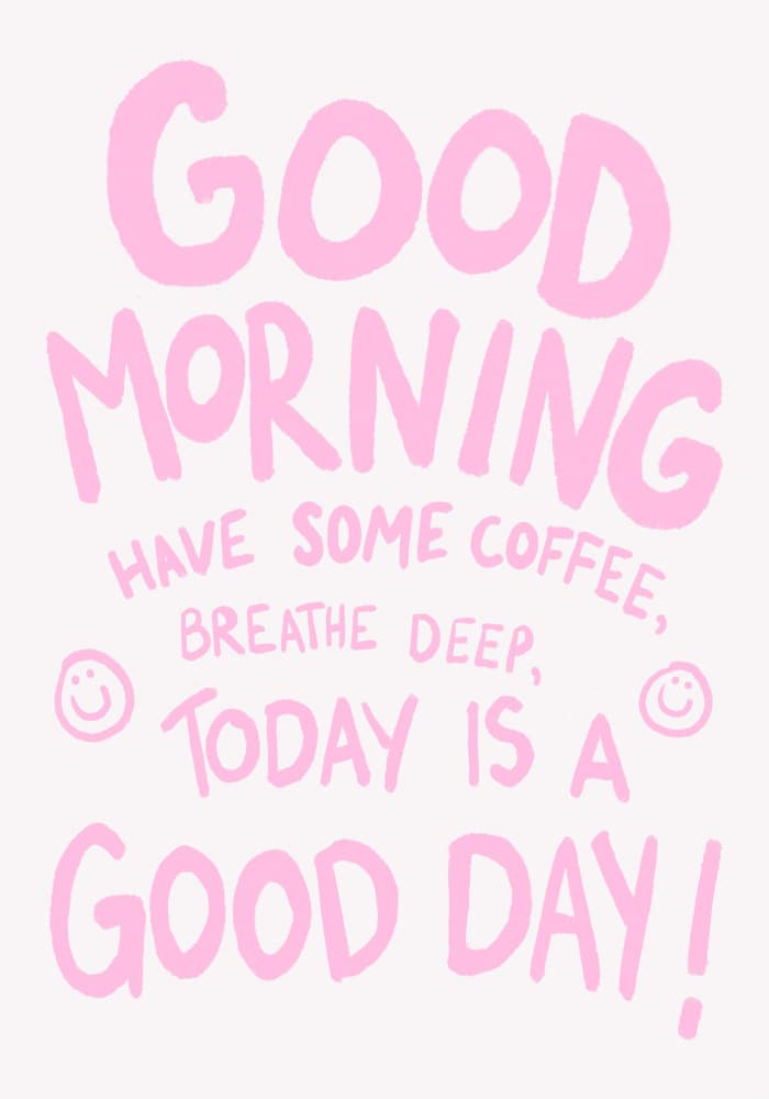 Cheerful Start by Athene Fritsch — canvas wall art