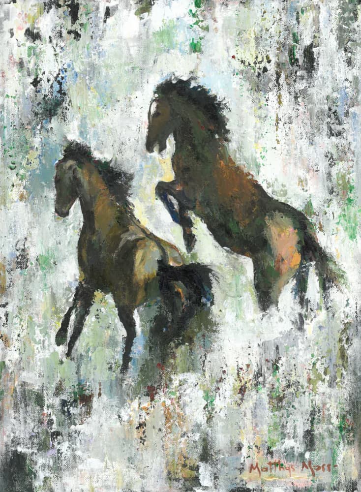 Wild Horses Galloping