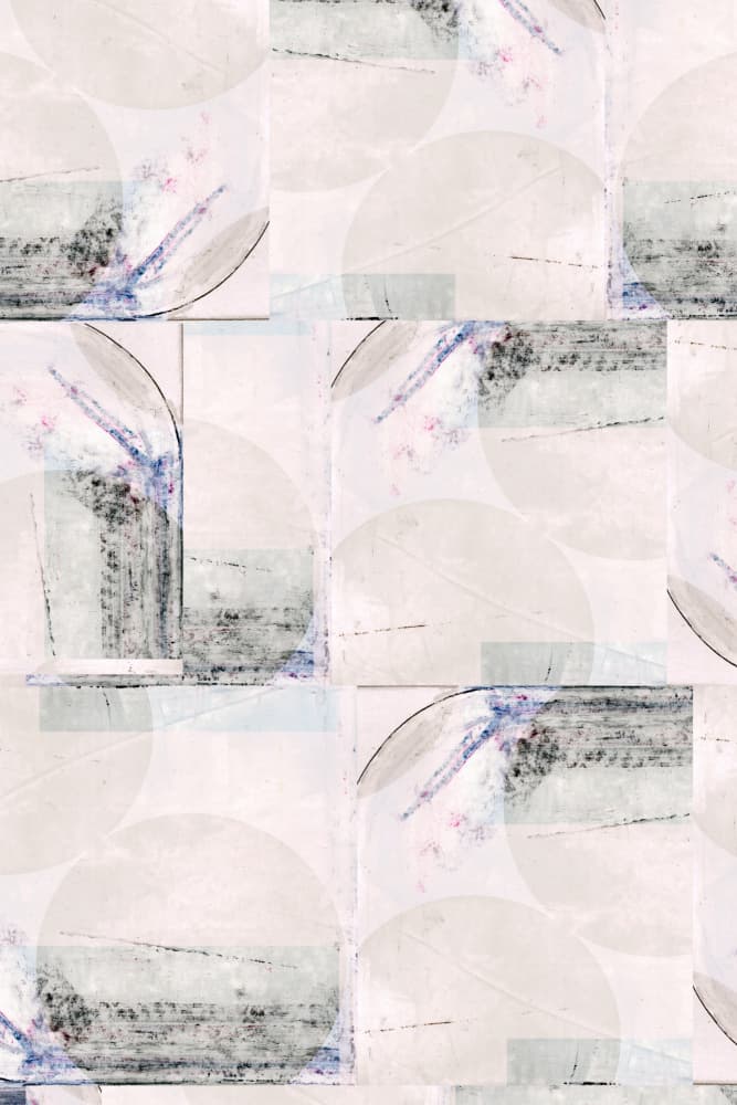 Soft Abstract Geometry by cartissi — canvas wall art