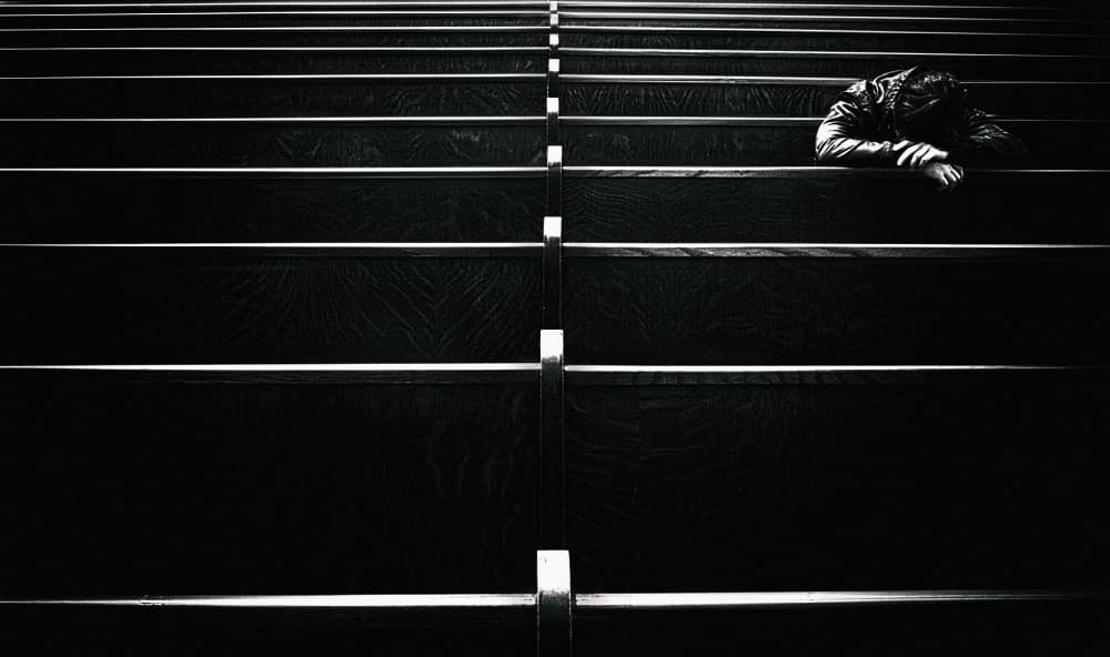 Quiet Church Solitude by Ariel Ariel — canvas wall art