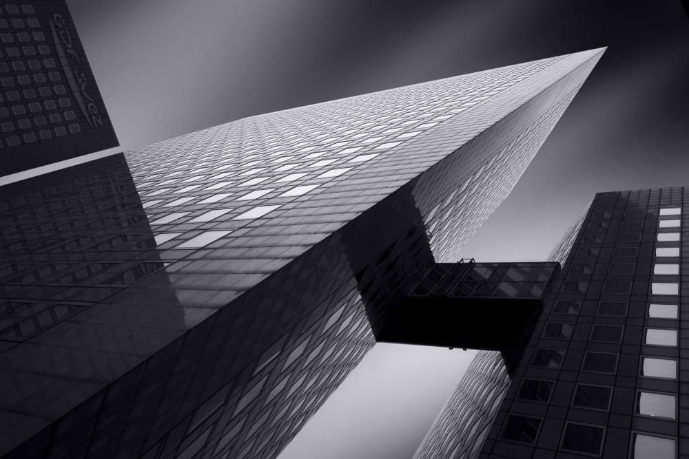 Architectural Ascent by Sebastien DEL GROSSO — canvas wall art
