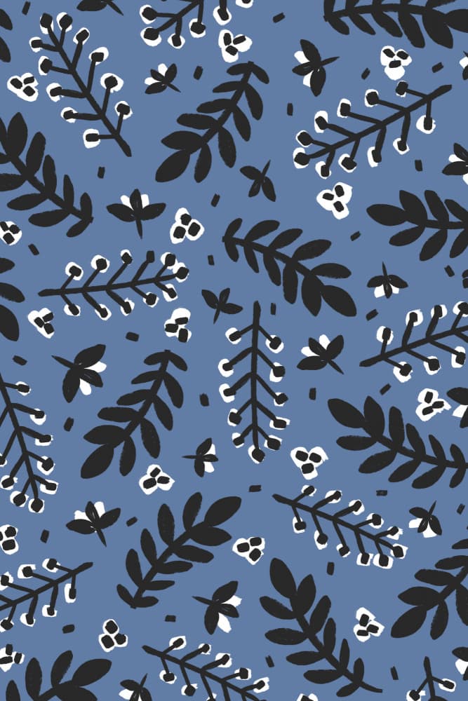 Leafy Nightscape by Treechild — canvas wall art