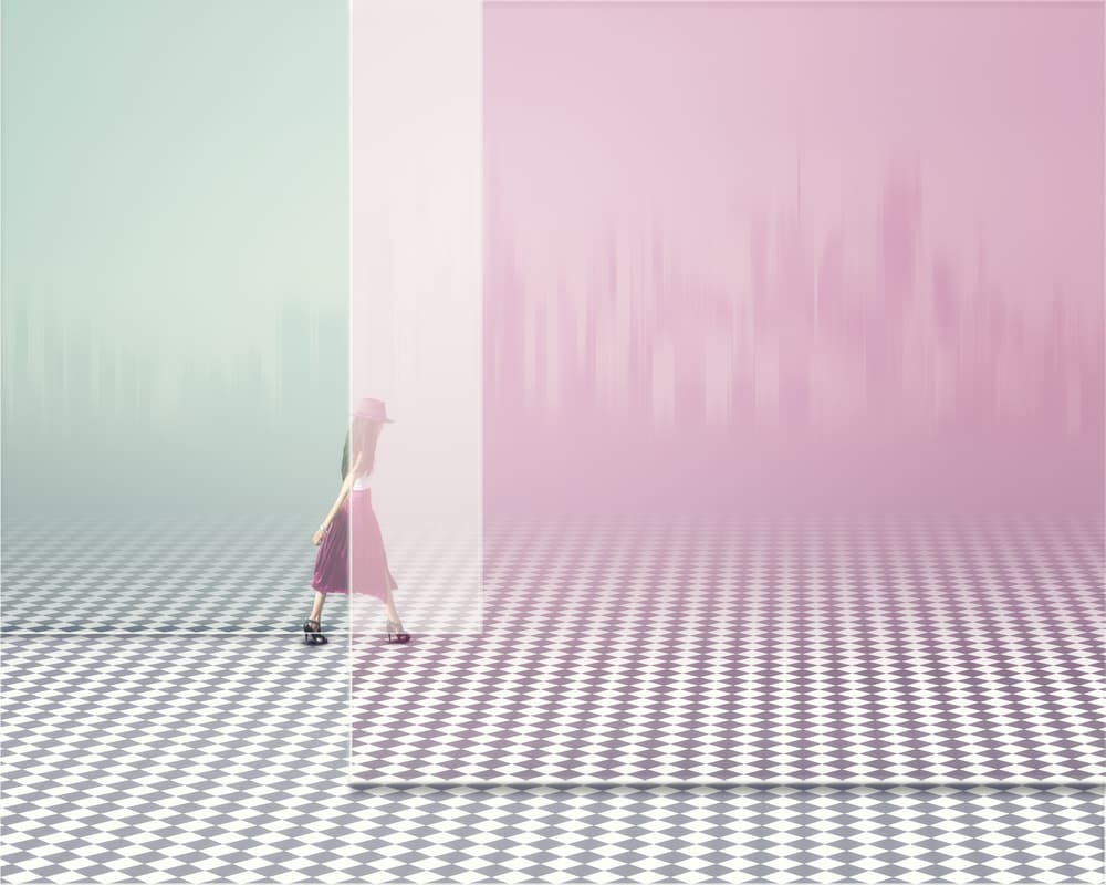 Dreamy Pastel Path by Richard Adams — canvas wall art