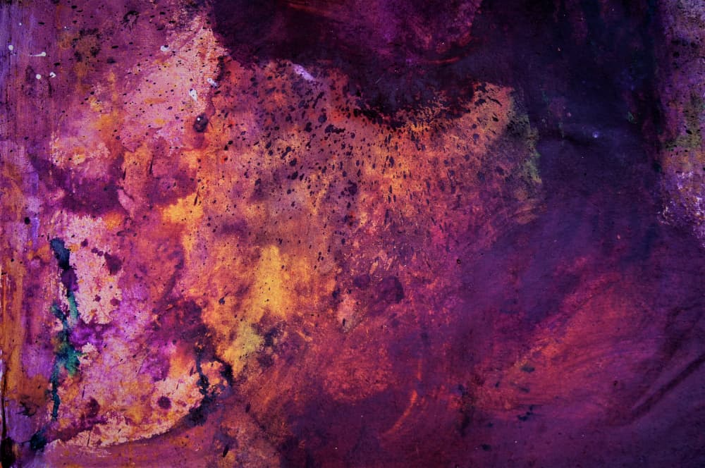 Vibrant Abstract Blend by Doris Schmitz — canvas wall art