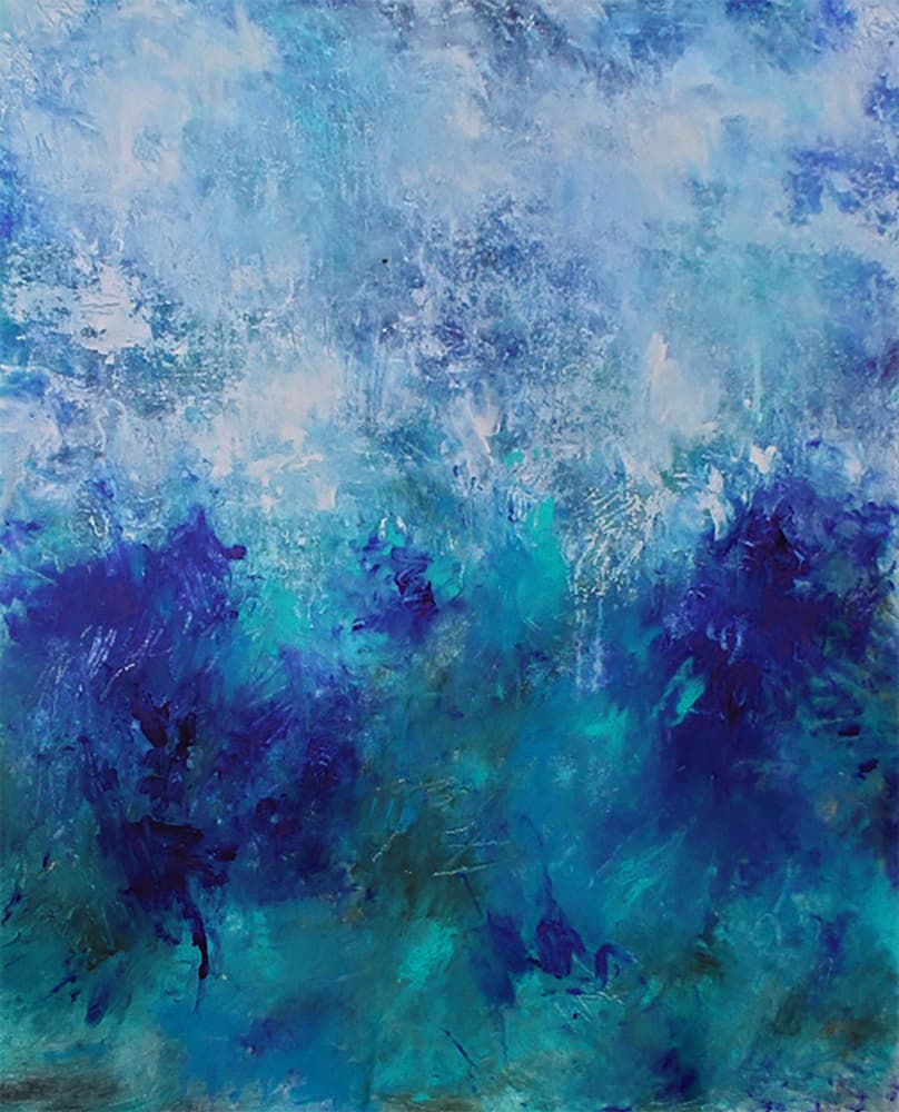 Deep Ocean Blues by Ron Halfant — canvas wall art
