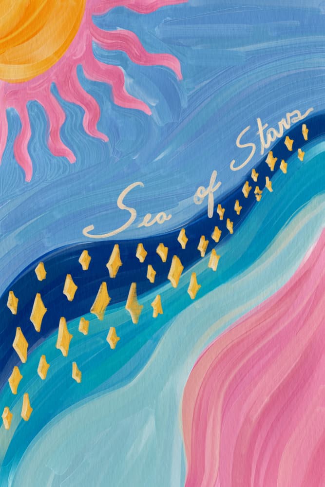 Sea Of Stars by DePaulo — canvas wall art