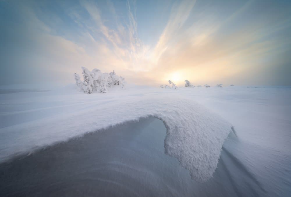 Winter Sun Serenity by Vasily Iakovlev — canvas wall art