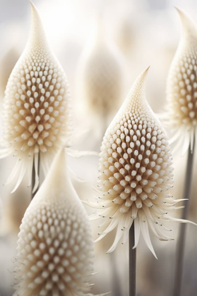 Whimsical Floraforms by Treechild — canvas wall art