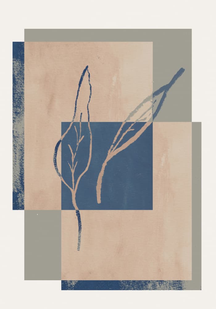 Framedleafs by Treechild — canvas wall art