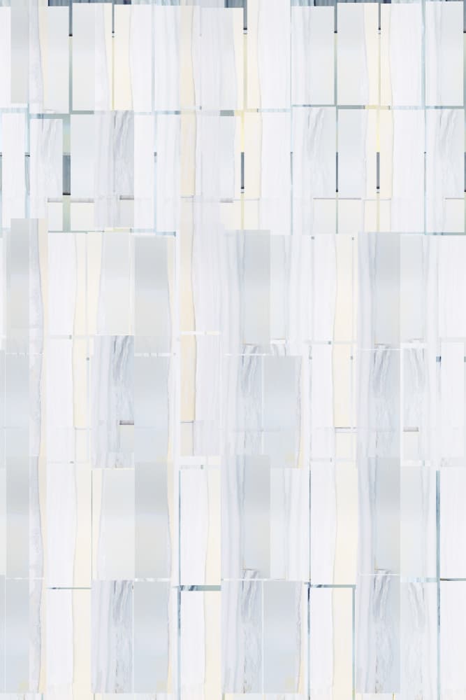 Soft Geometric Layers by cartissi — canvas wall art