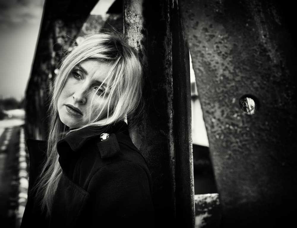 Melancholy Urban Portrait by Yuri Shepelev — canvas wall art