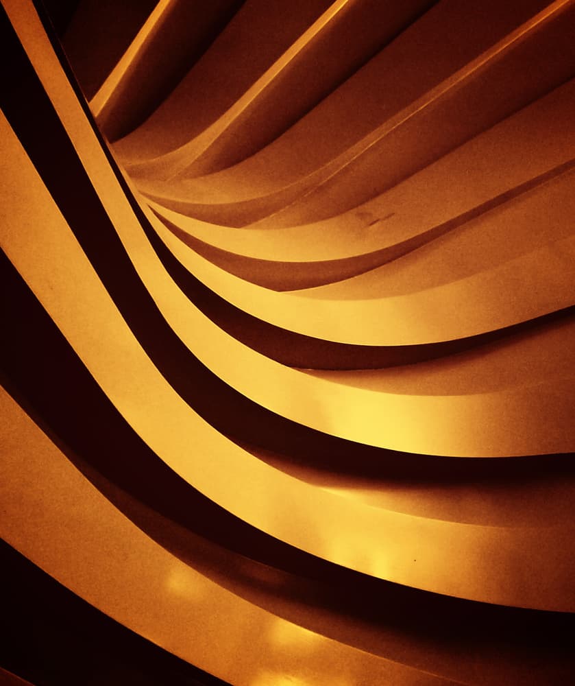 Dynamic Golden Waves by Kahar Lagaa — canvas wall art