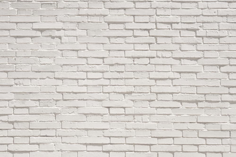 White Brick Texture by Pictufy Studio III — canvas wall art