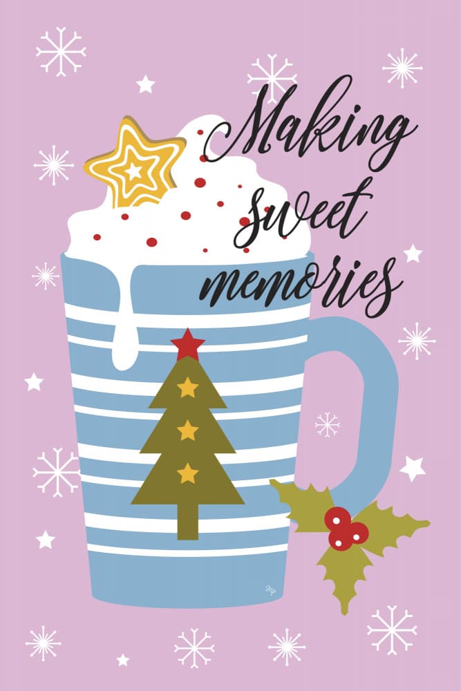 Sweet Christmas Memories by Martina — canvas wall art