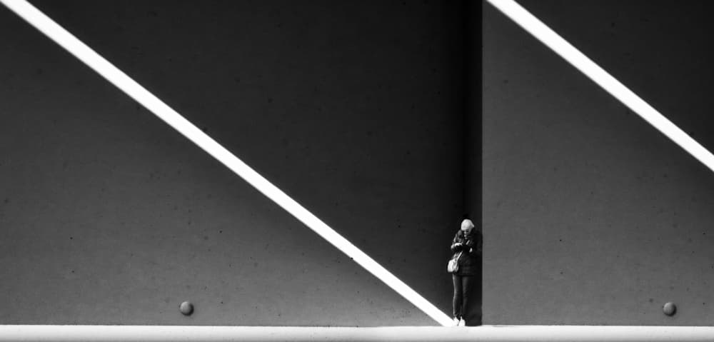 Solitary Light Corner by Maurits De Groen — canvas wall art