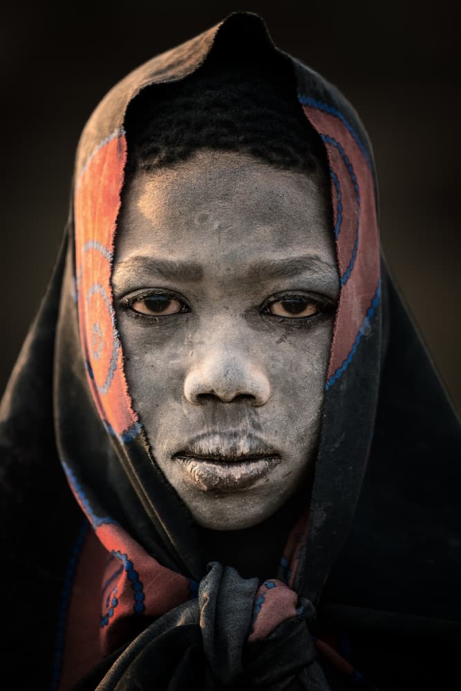 Intense Tribal Gaze by Trevor Cole — canvas wall art