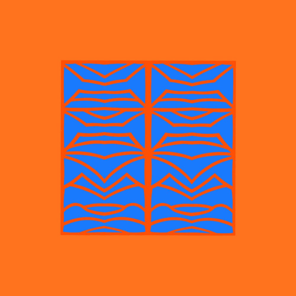 Vibrant Geometric Design by Vivian Kim — canvas wall art