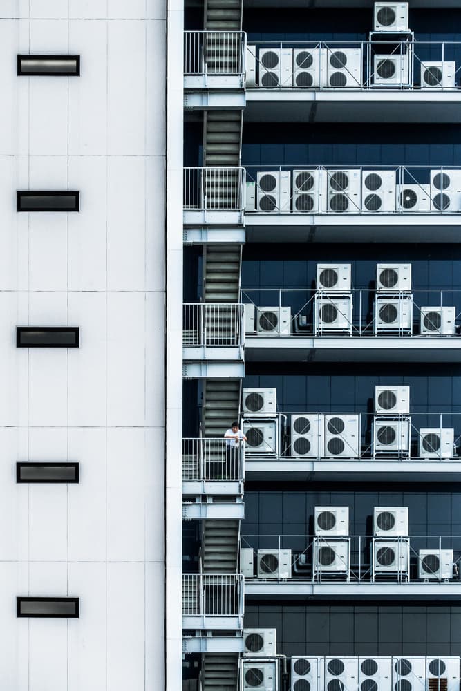 Urban Grid Observer by Tetsuya Hashimoto — canvas wall art