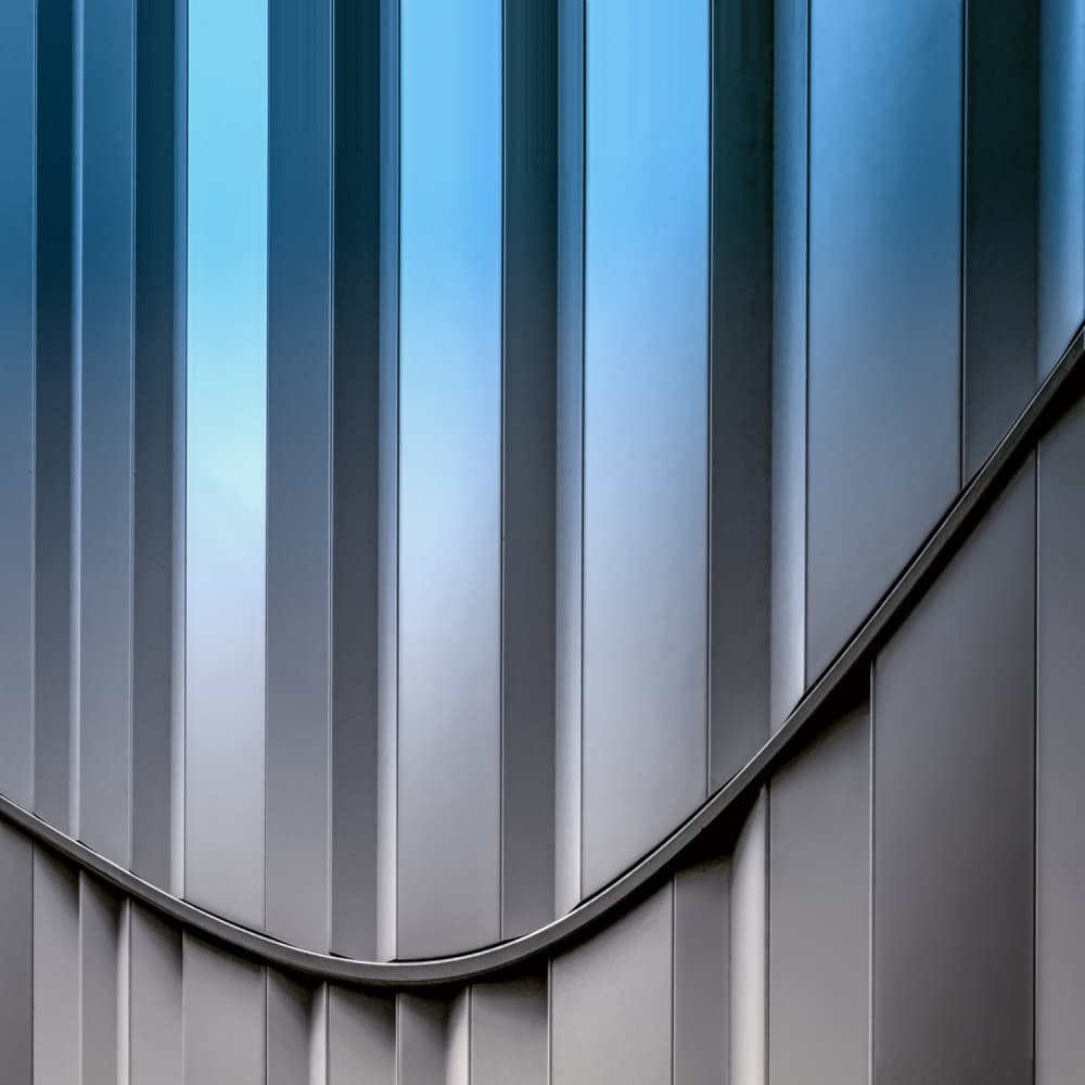 Modern Vertical Curve by Luc Vangindertael (laGrange) — canvas wall art