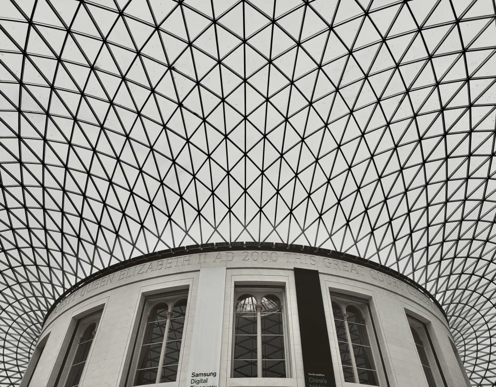 Grand Glass Dome by Elizabeth Allen — canvas wall art