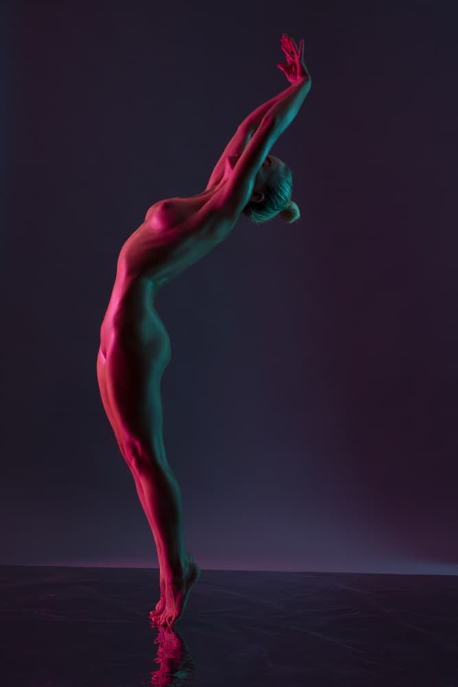 Graceful Nude Arch by Andrey Guryanov — canvas wall art
