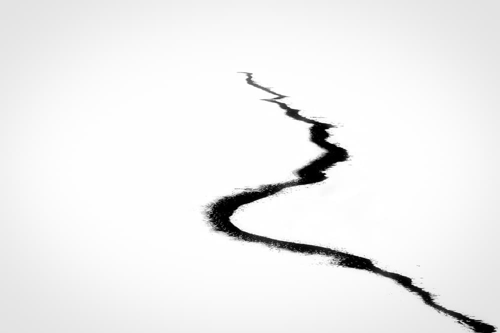 Winding Winter Path by Marco Antonio Cobo — canvas wall art