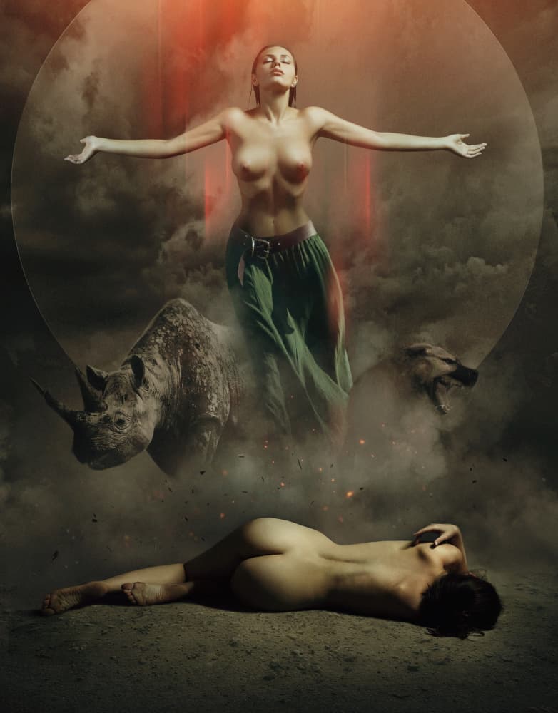 Awakening Wild Spirit by igor_voloshin — canvas wall art