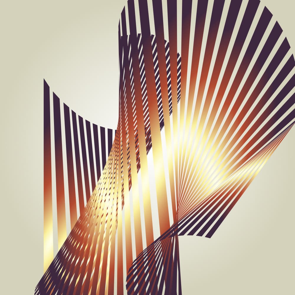Radiant Abstract Energy by Angelo Cerantola — canvas wall art