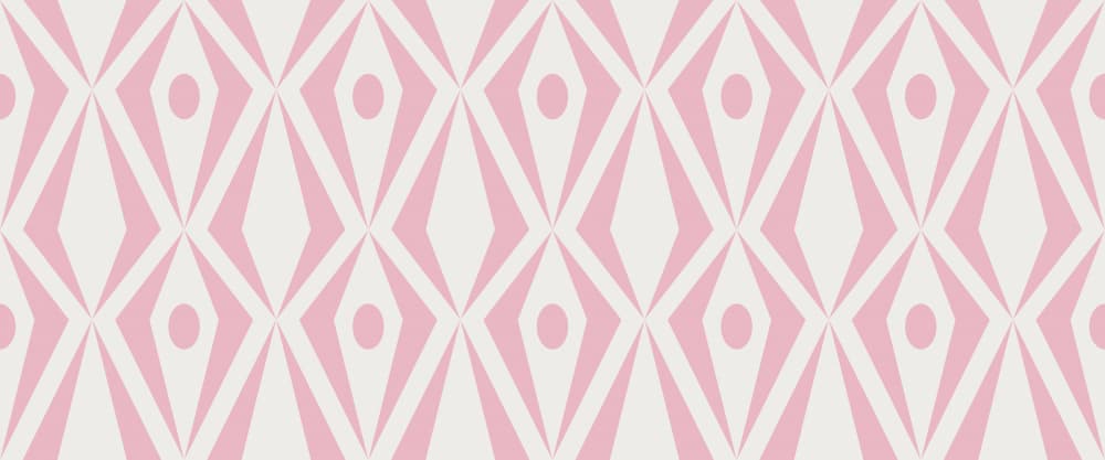 Soft Pink Geometric Shapes by Annick — canvas wall art