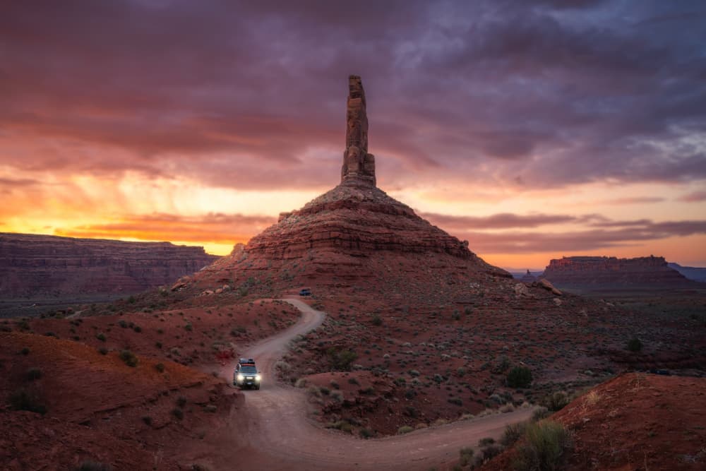 Driving through the Valley by Catherine Lu — canvas wall art