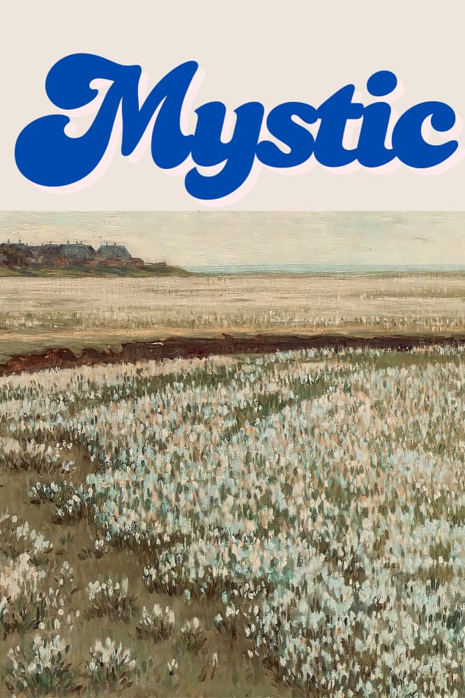 Mystic Flower Field by The Art Concept — canvas wall art