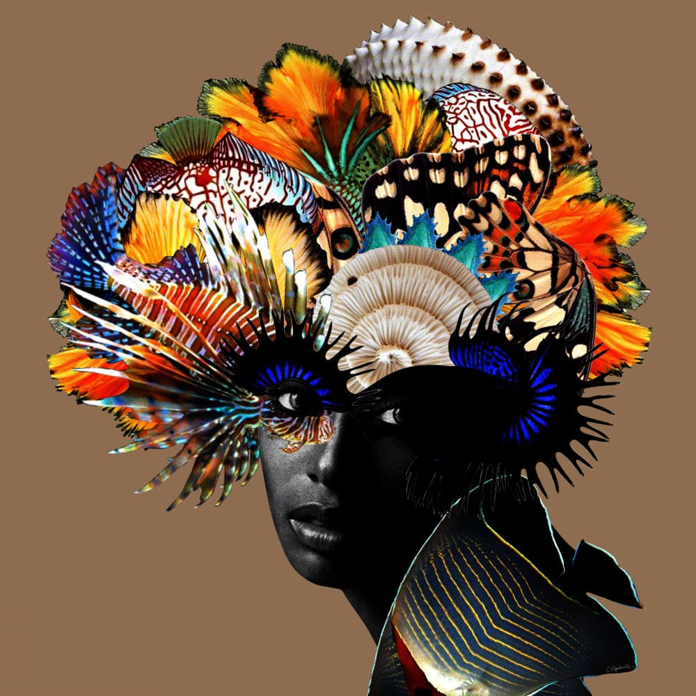 Fantasy Marine Woman by Lolita Lorenzo — canvas wall art