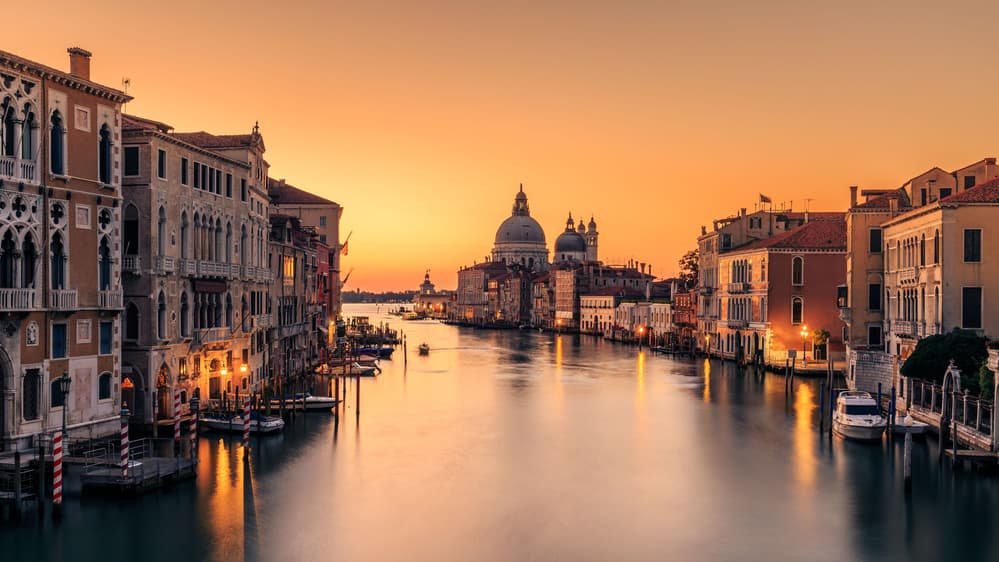 Grand Canal Sunset Venice