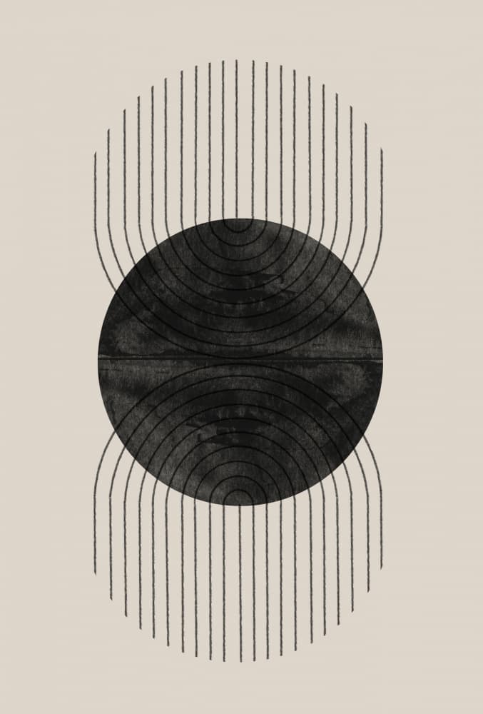 Echoed Symmetry by THE MIUUS STUDIO — canvas wall art