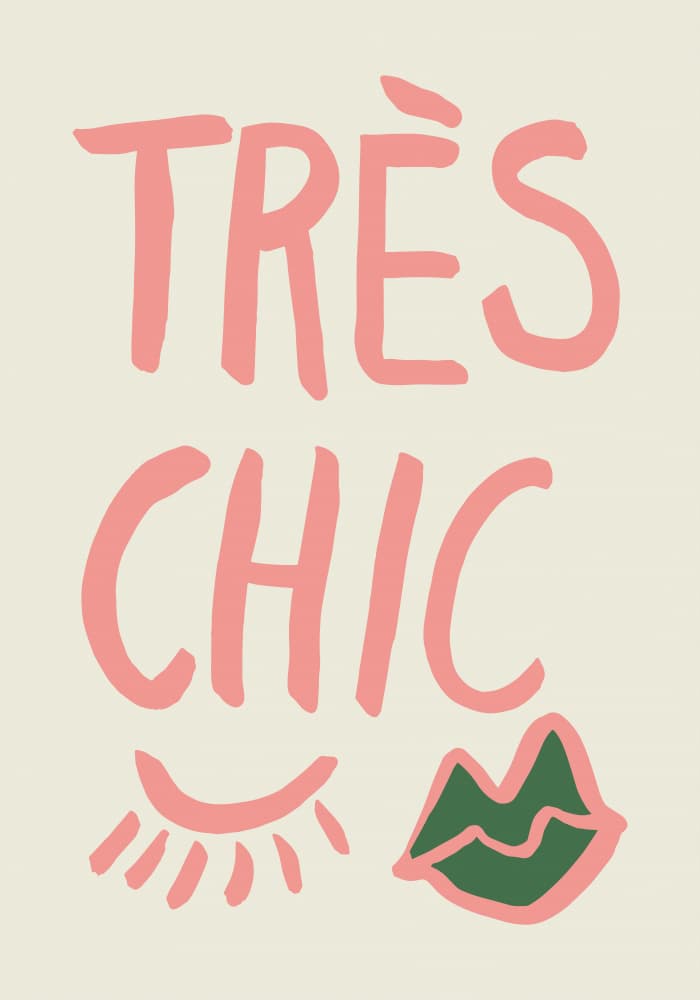 Très Chic Style Statement by Pictufy Studio — canvas wall art