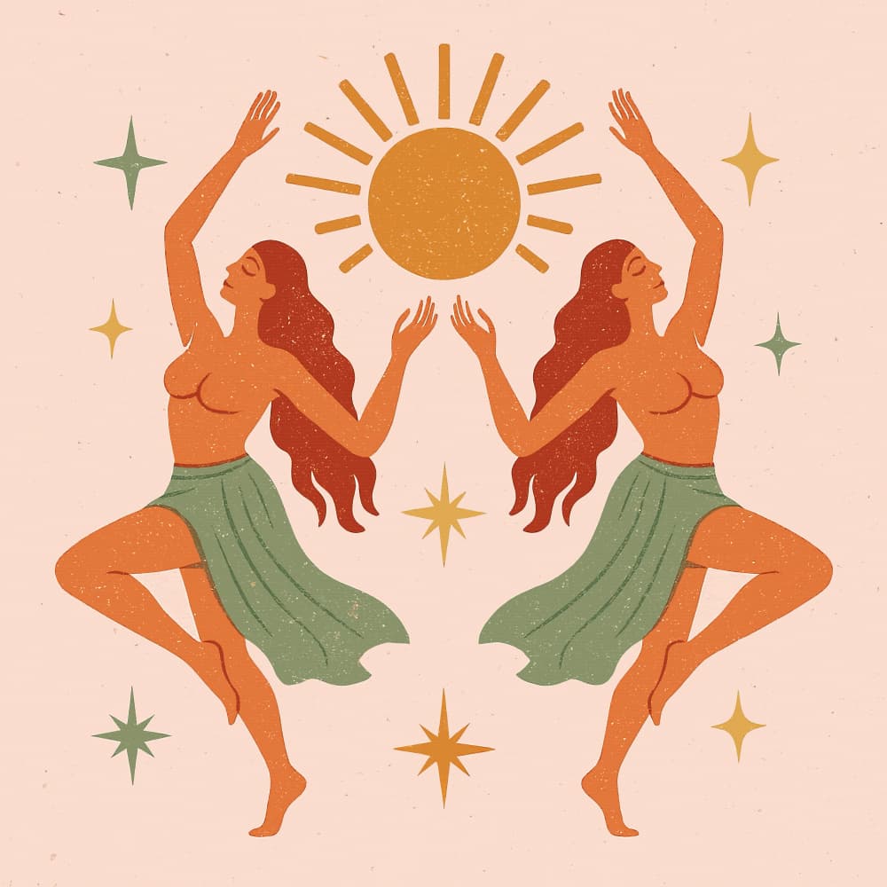 Thesunsisters by Treechild — canvas wall art