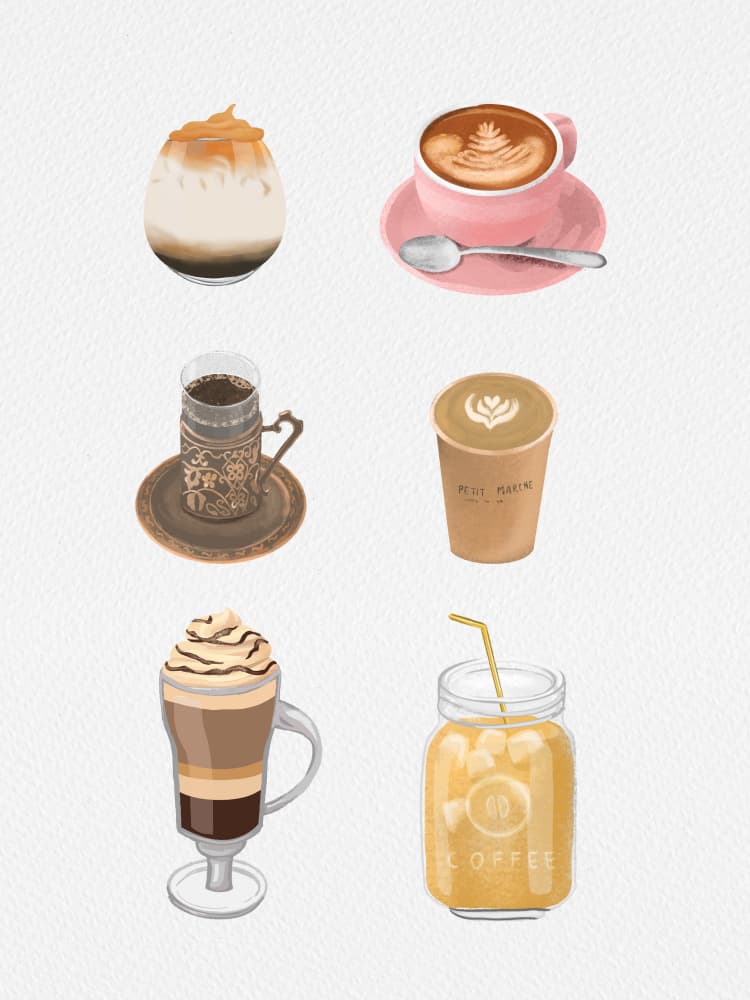 Coffe by Petra Lizde — canvas wall art