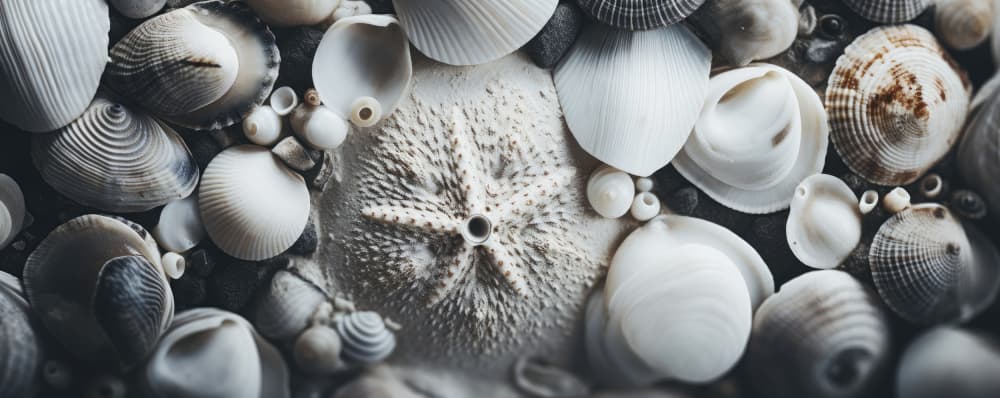 Seashell Symphony by Treechild — canvas wall art