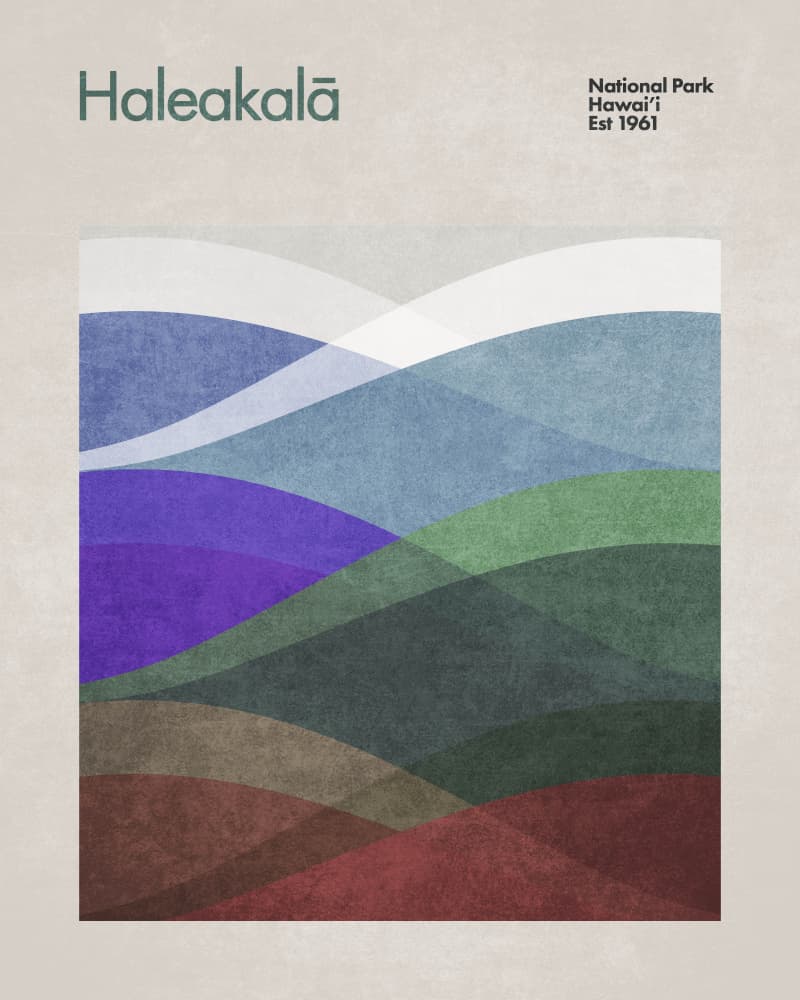 Colorful Peaks by Emel Tunaboylu — canvas wall art