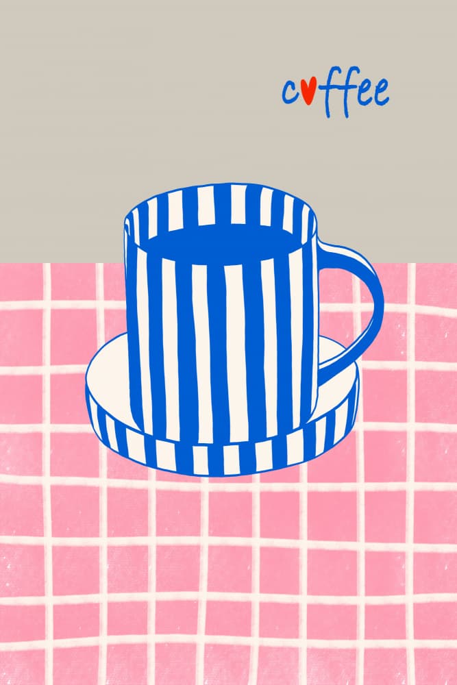 Coffeelove by Treechild — canvas wall art