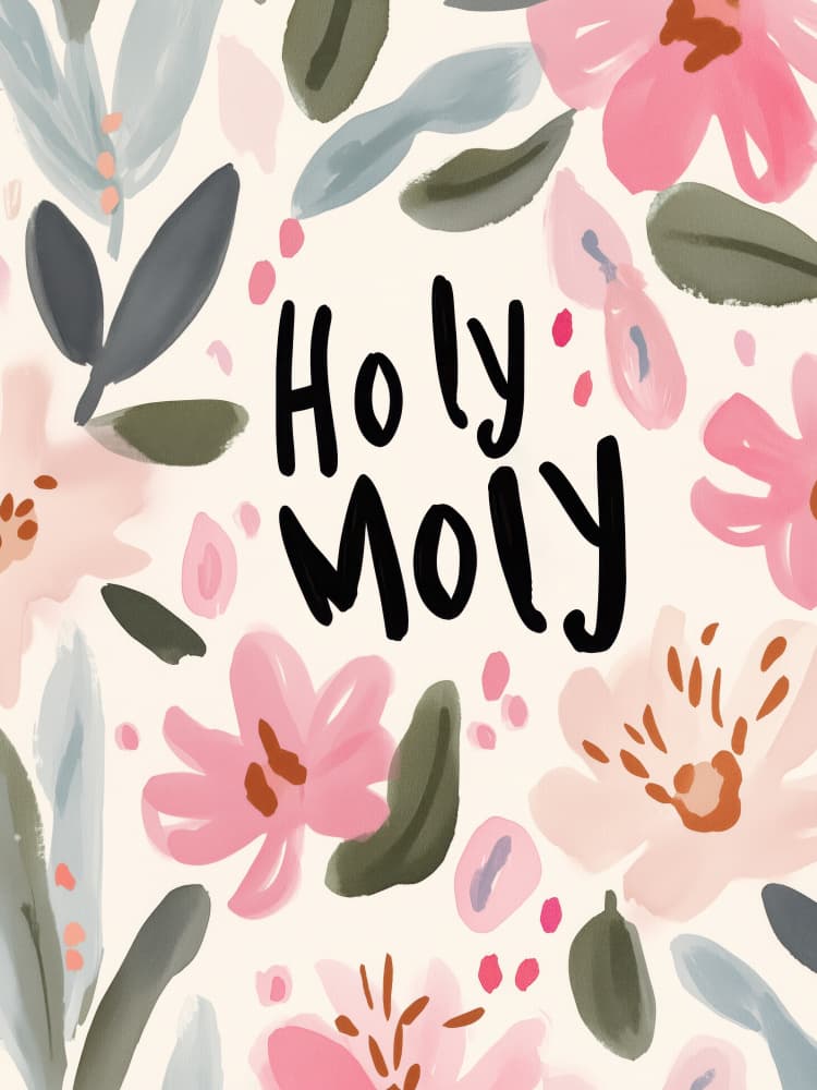 Floral Whimsy Burst by Treechild — canvas wall art