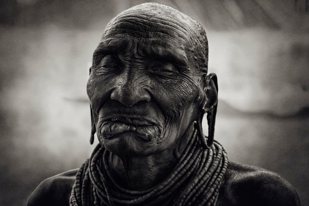 Dignified Tribal Elder by Svetlin Yosifov — canvas wall art