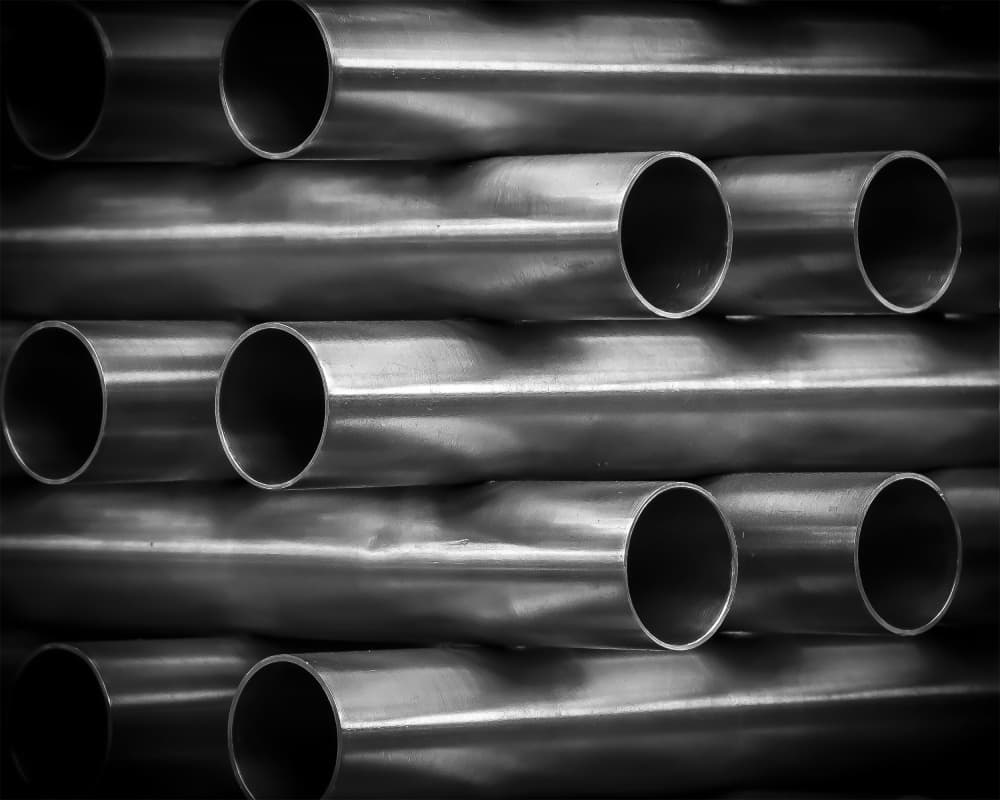 Industrial Pipes Stacked by Gerard Valckx — canvas wall art