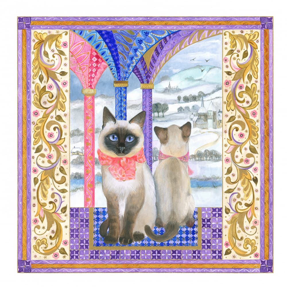 Januarius Cats by Isabelle Brent — canvas wall art