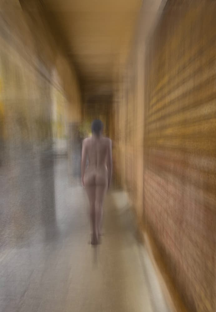 Dreamlike Nude Passage by Colin Dixon — canvas wall art