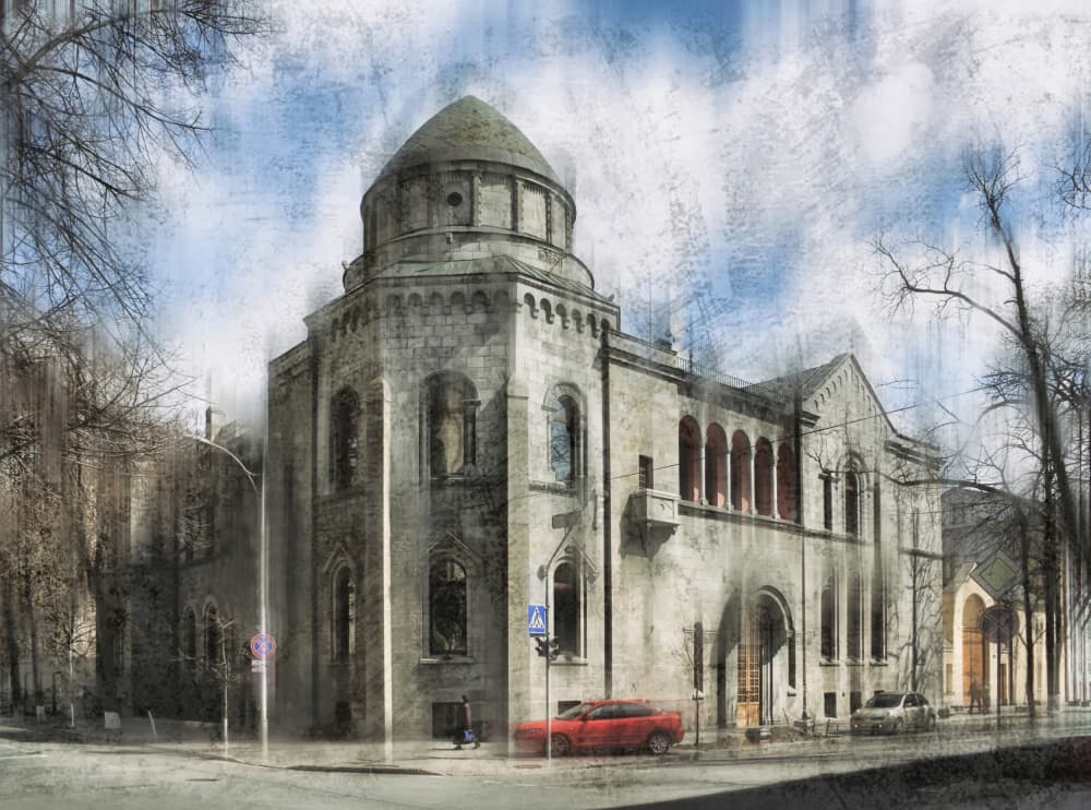 Historic City Dome by Alexander Kiyashko — canvas wall art
