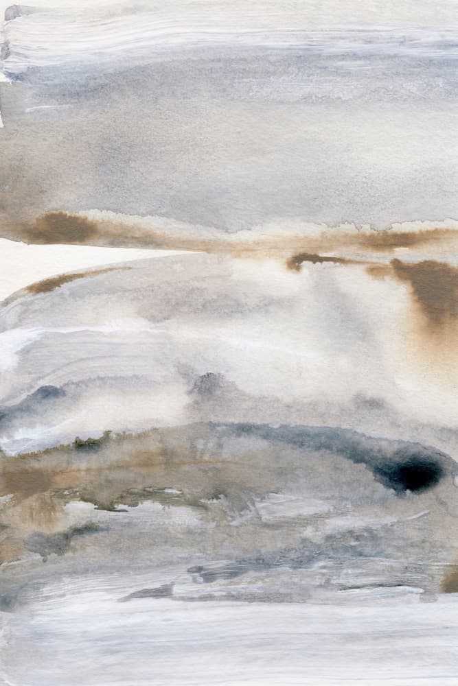 Watercolors 40 by Mareike Böhmer — canvas wall art
