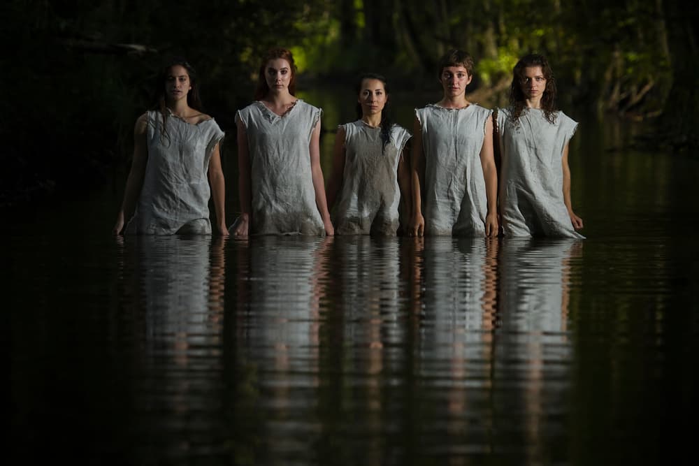 Ethereal River Women by Leszek Paradowski — canvas wall art