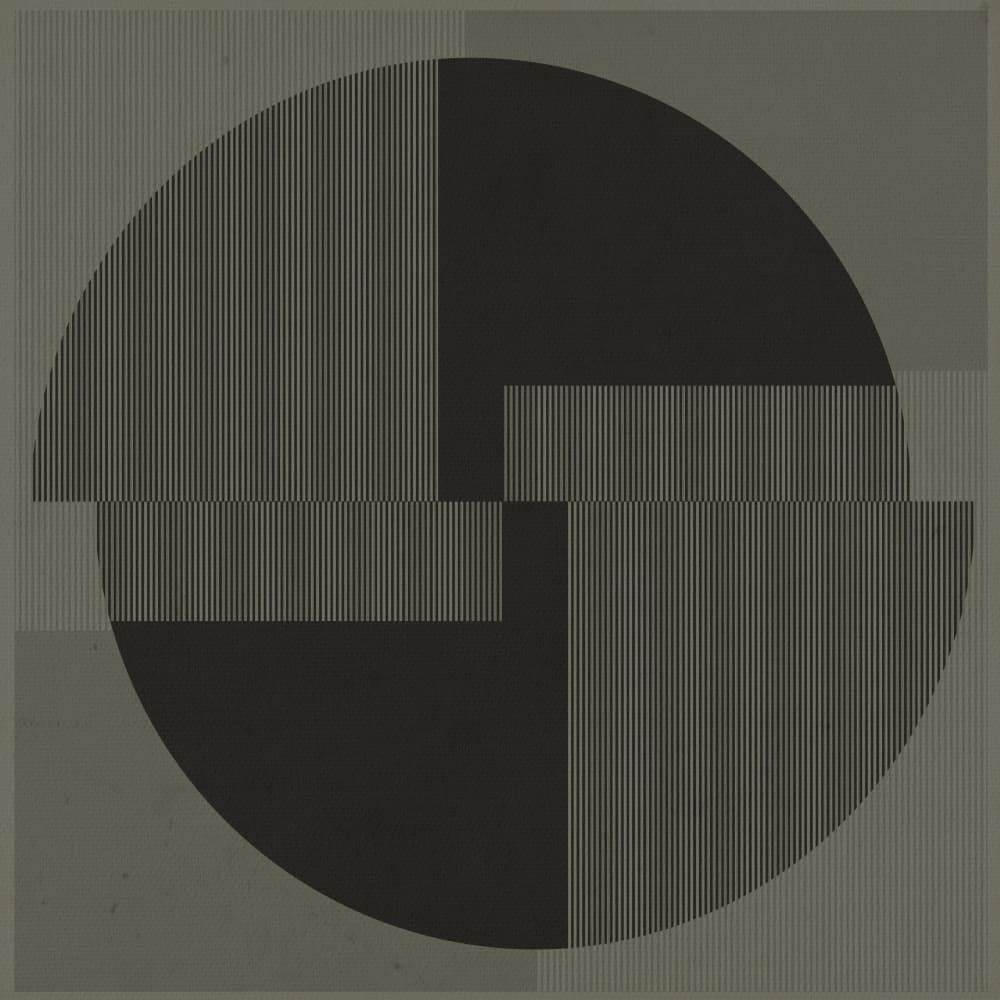 Geometric Circle Illusion by Carlos Perez Del Moro — canvas wall art
