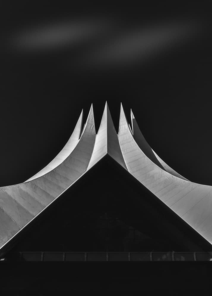 Modern Architectural Peaks by Thomas de Franzoni — canvas wall art